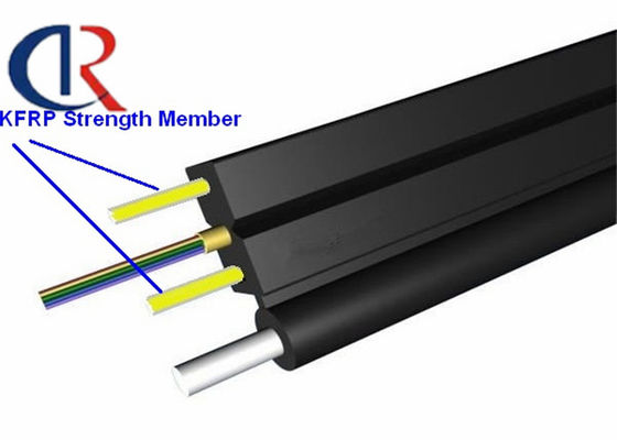 KFRP Aramid Fiber प्रबलित प्लास्टिक ताकत सदस्य प्रबलित लचीले आसान बेंट