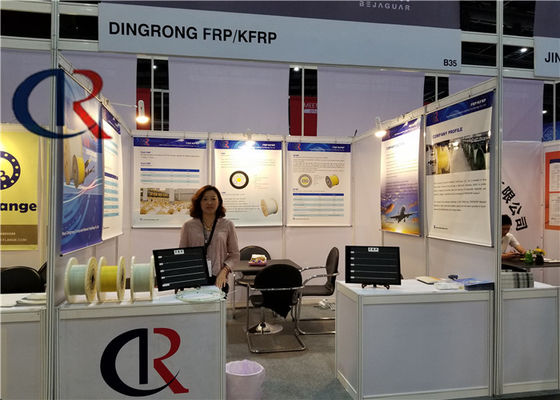 फ्लैट एफआरपी शक्ति सदस्य, एफआरपी सामग्री, तन्य शक्ति ≥1200